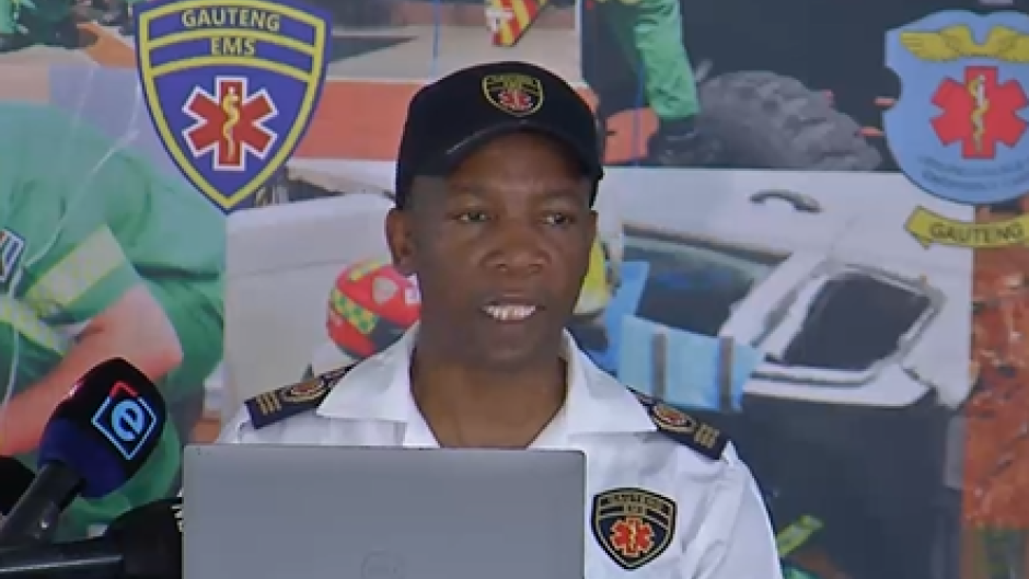 Gauteng EMS acting CEO Reuben Ruiters