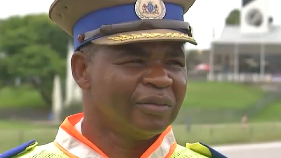 Gauteng Traffic Police spokesperson Sello Maremane 