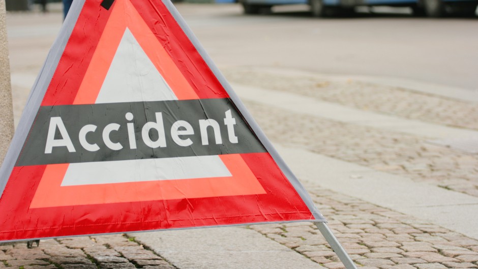 File: An accident warning sign. GettyImages/The-Tor