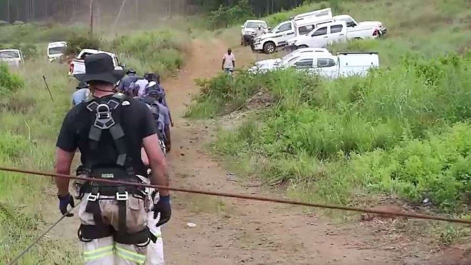 Rescue operations in Sabie