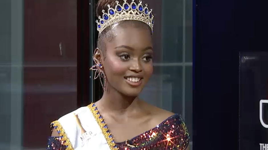 Miss Teen SA Pearl Mathebula.