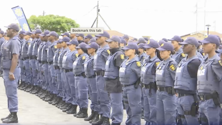 Police Minister Senzo Mchunu and national police commissioner Fannie Masemola spent their Sunday in Gqeberha.