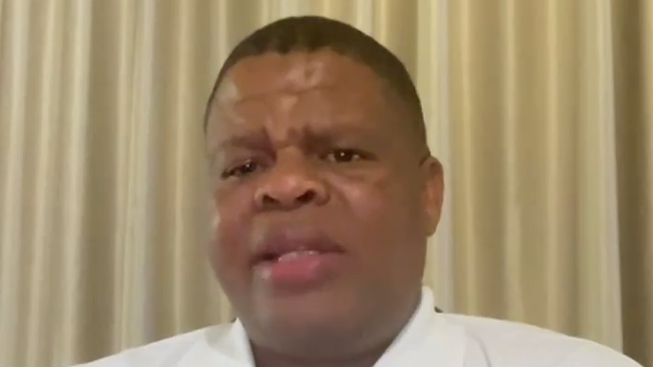 Deputy Water and Sanitation minister, David Mahlobo