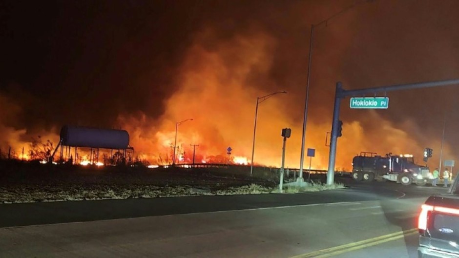 The wildfires devastated the town of Lahaina in Hawaii