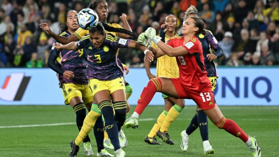 Colombia and Jamaica fought a physical Women's World Cup battle