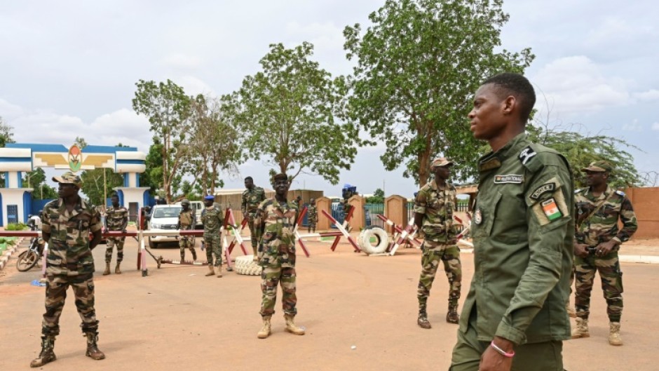 West African nations on Friday suspended a key military meeting on the crisis in Niger