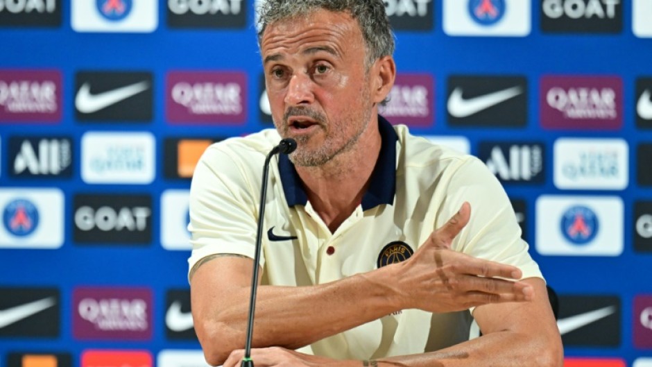 Luis Enrique is set for his first season in charge of PSG