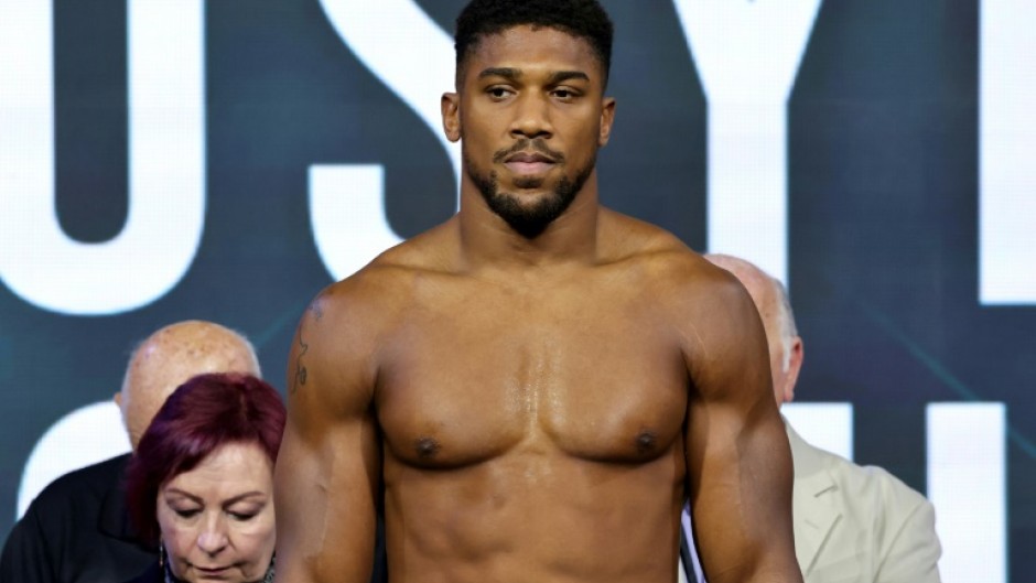 Britain's Anthony Joshua