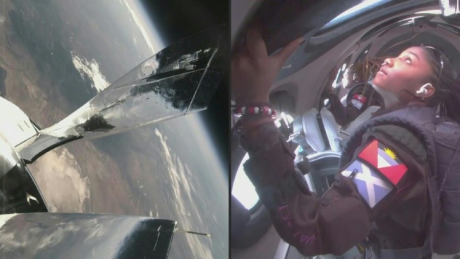 Virgin Galactic rockets its first tourist passengers into space