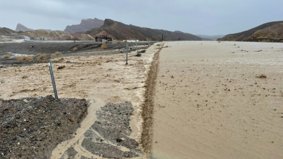 Death Valley National Park was closed due to 'hazardous flood conditions'