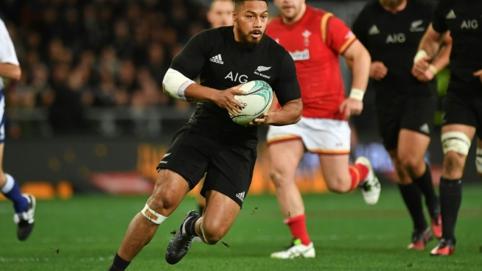 Former New Zealand centre George Moala (C) has been named in the Tonga squad for next month's Rugby World Cup in France