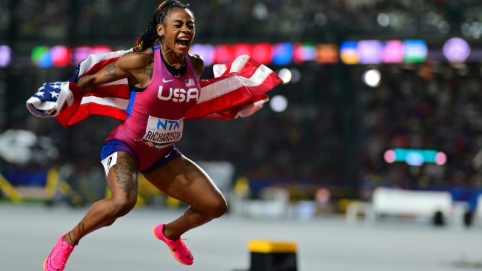 Sha'Carri Richardson's ecstasy after winning her first global title was in stark contrast to the gloom that saw her attempt suicide as a teenager