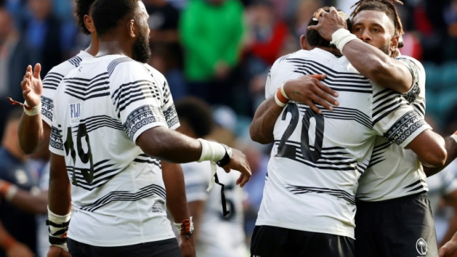 History makers: Fiji celebrate victory over England