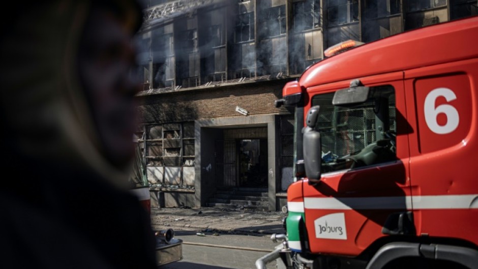 The fire broke out in the early hours, swiftly engulfing a building taken over for illegal housing