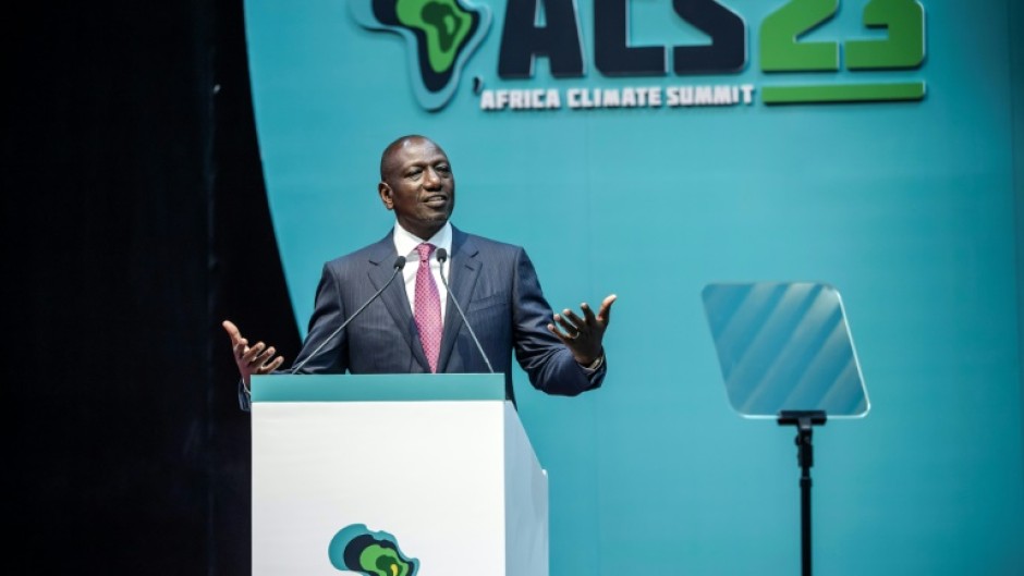 Kenya's President William Ruto says Africa must tap the economic opportunities of climate action