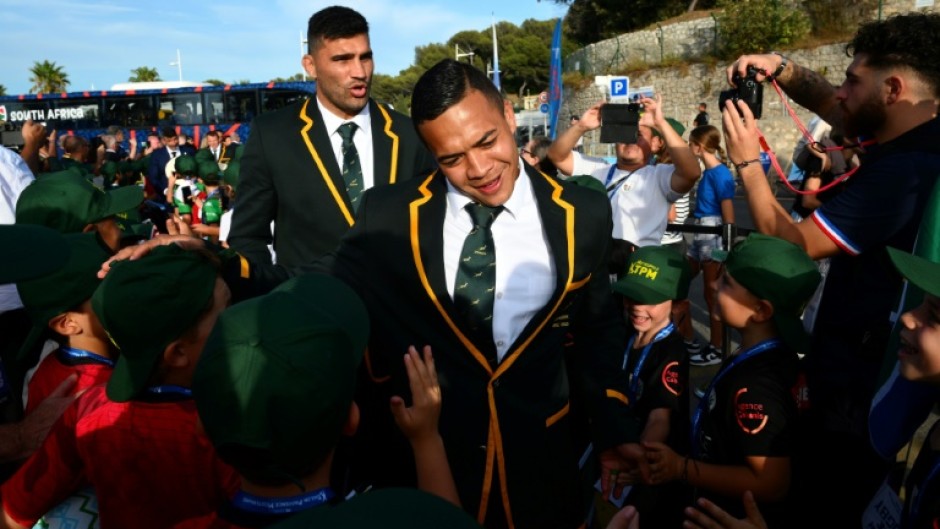 South Africa's wing Cheslin Kolbe