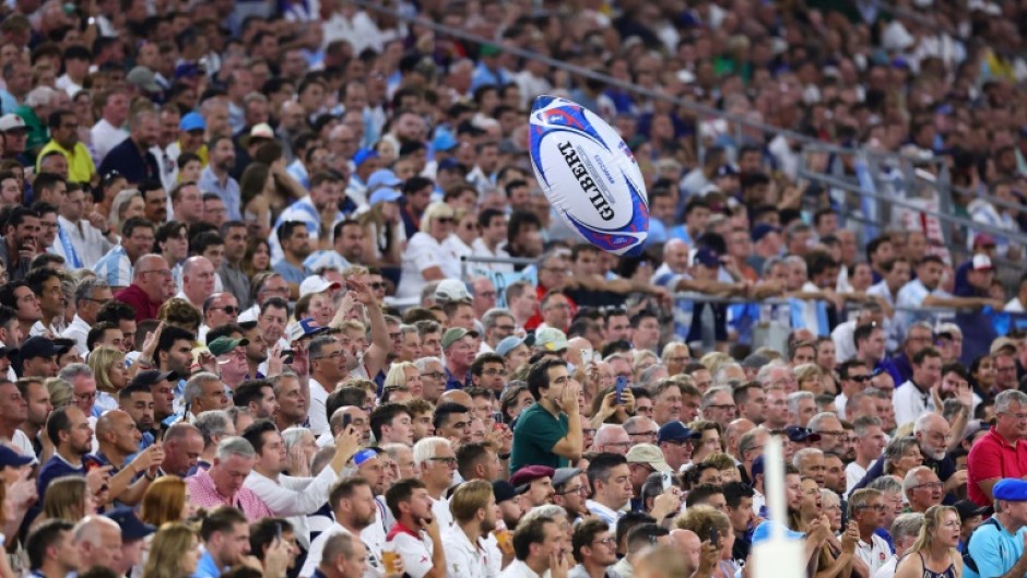 Thousands of supporters experienced delays getting into the stadium in Marseille to watch England's Rugby World Cup win against Argentina