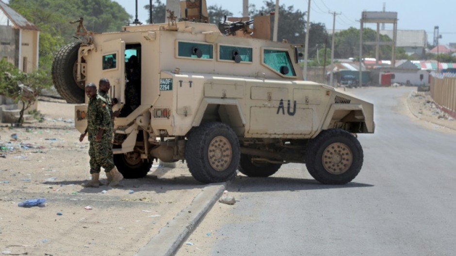 AU troops are due to hand over full security responsibility to Somali forces by the end of next year 