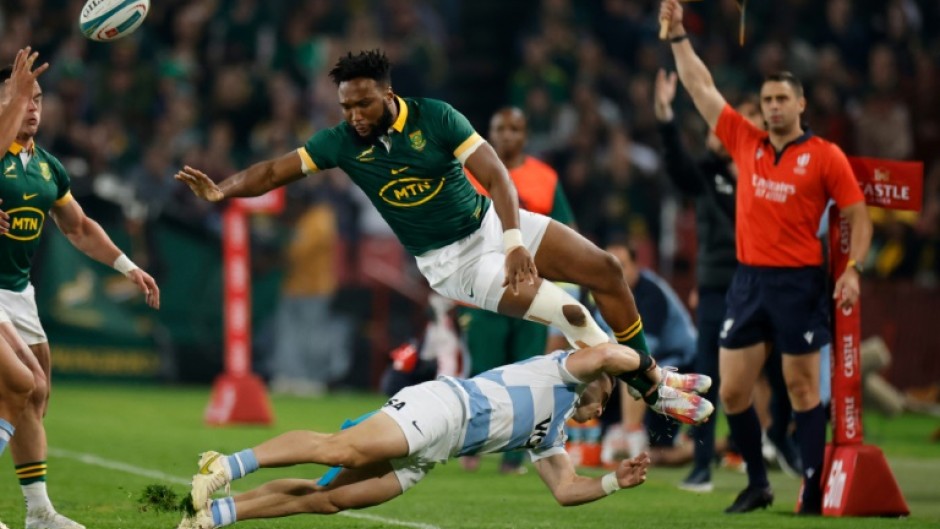 Lukhanyo Am made his South Africa debut in 2017