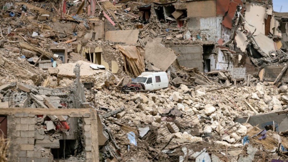 The mountain village of Imi N'Tala, in central Morocco, was completely flattened by the quake