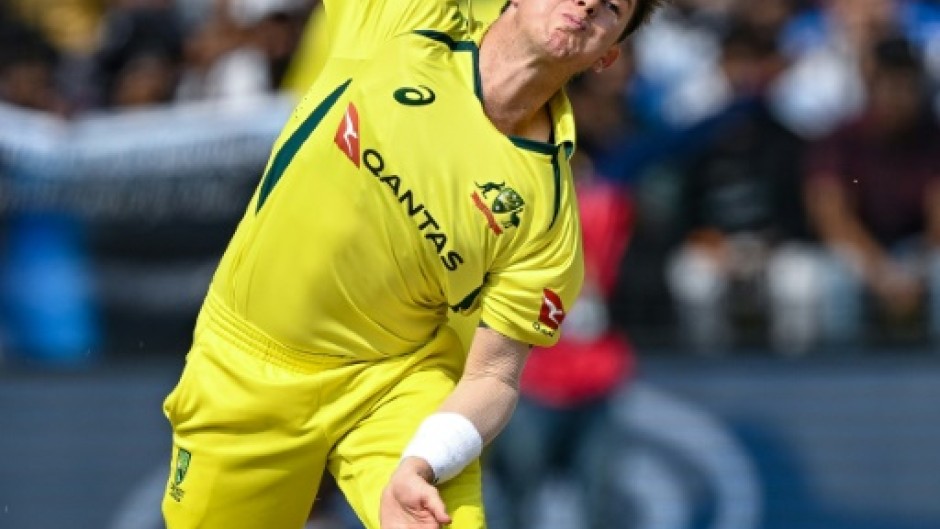 Swim to spin: Australia's Adam Zampa suffered a minor injury in the hotel pool 