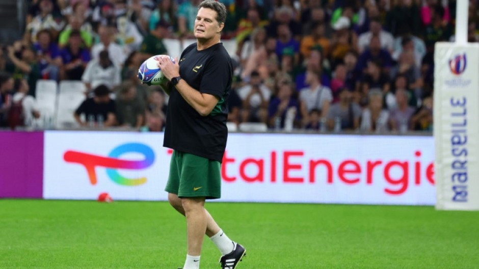 Rassie Erasmus remains present with the Springboks despite changing his role