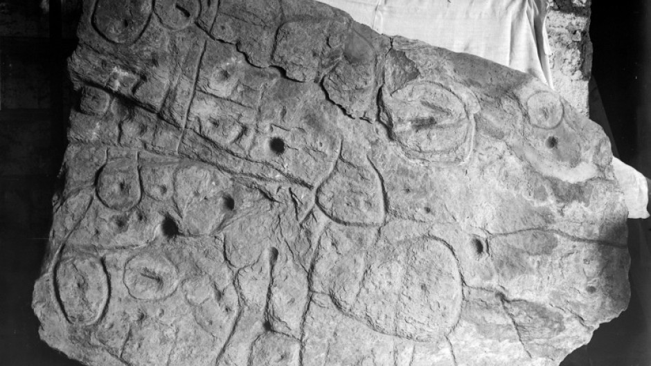 The so-called Saint-Belec slab was claimed as Europe's oldest map by researchers in 2021