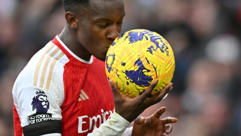 Eddie Nketiah scored a hat-trick in Arsenal's 5-0 thrashing of Sheffield United