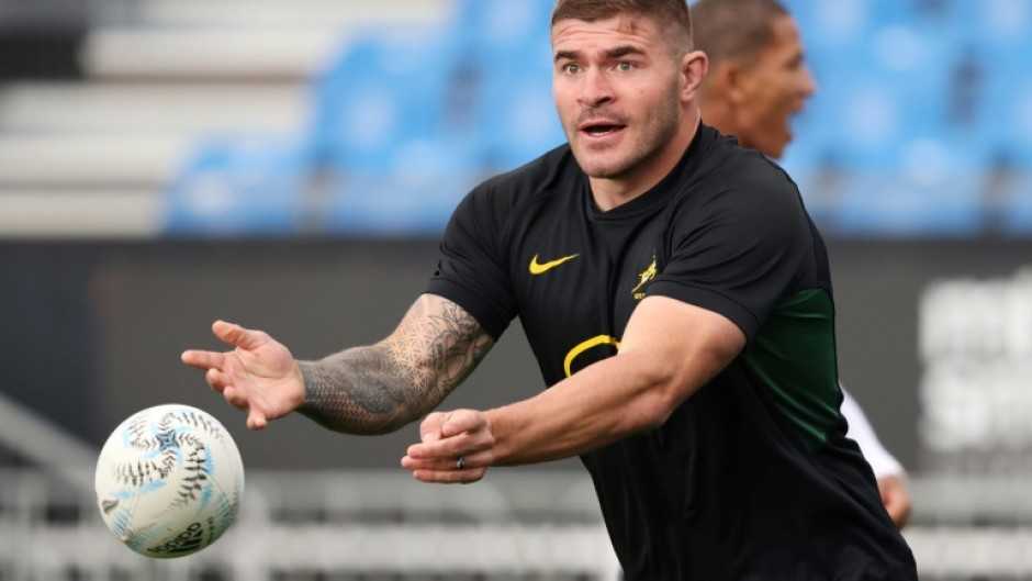 South Africa's Malcolm Marx was ruled out of the Rugby World Cup after injuring his knee in training