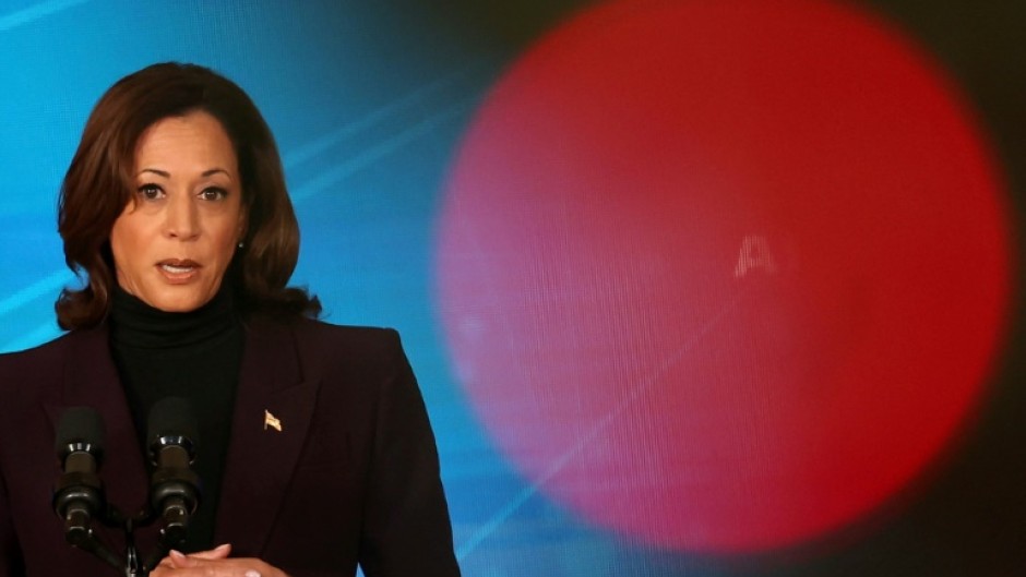 US Vice President Kamala Harris urged collaboration as AI develops