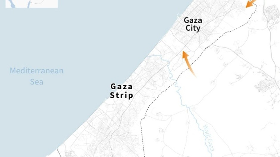 Israel is advancing into Gaza