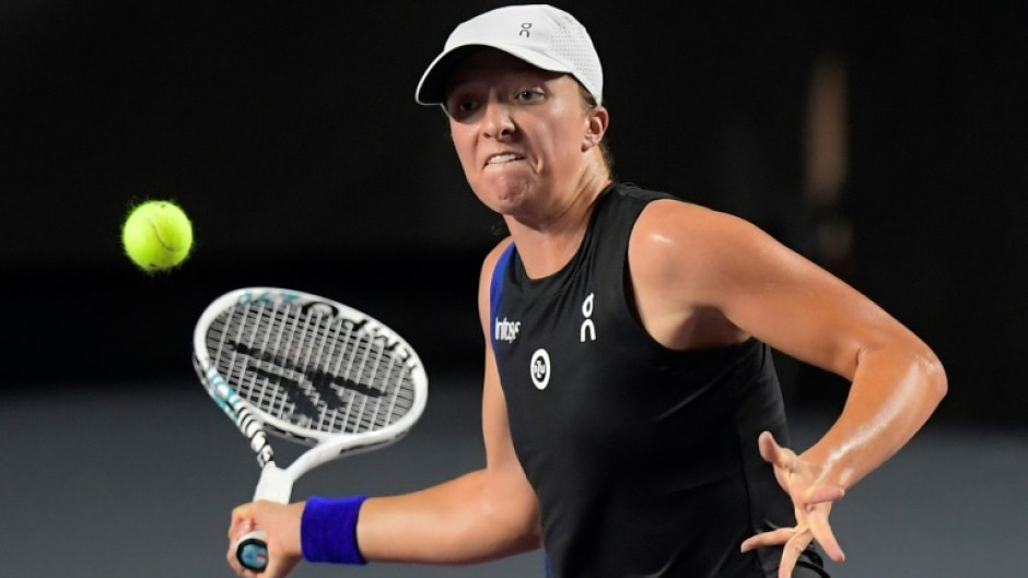 Poland's Iga Swiatek defeated top-ranked Aryna Sabalenka in the semi-finals of the WTA Finals