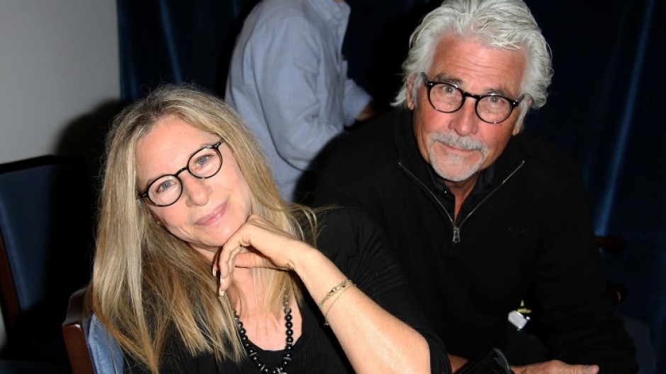 Barbra Streisand and James Brolin attend the "And So It Goes" premiere at Guild Hall on July 6, 2014 in East Hampton, New York