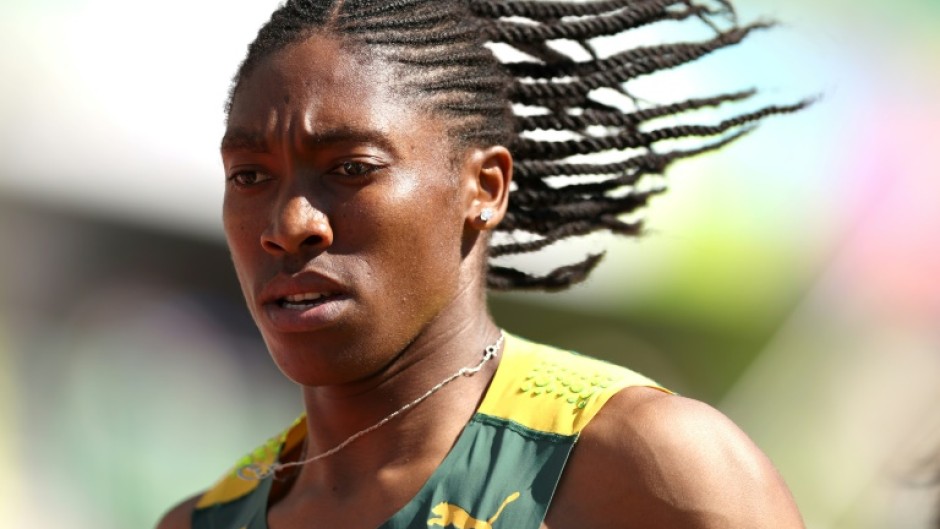 Two-time Olympic champion Caster Semenya