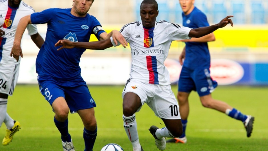 'Cheated': Gilles Yapi Yapo in action in a Champions League qualifier in 2012