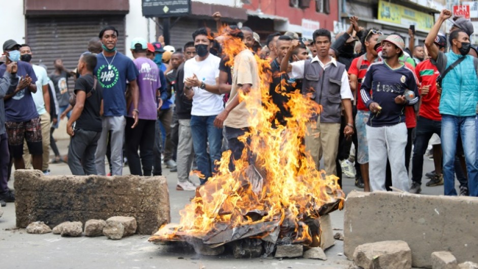 Opposition candidates have led near daily, unauthorised marches in Antananarivo for more than a month