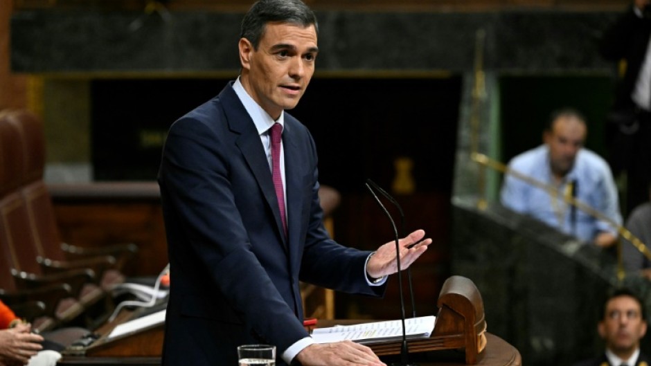 Sanchez, 51, told parliament the amnesty measure is needed to 'heal the wounds' opened by the wealthy northeastern region's bid to break away from Spain