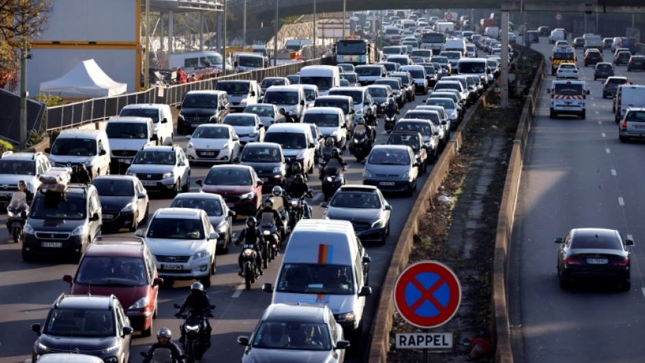 The Paris ring road is notorious for traffic jams