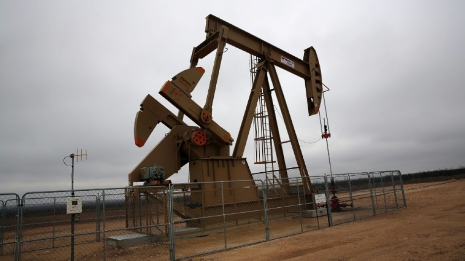 The oil well in this 2015 file photo from Garden City, Texas, produces about 55-70 barrels of oil per day