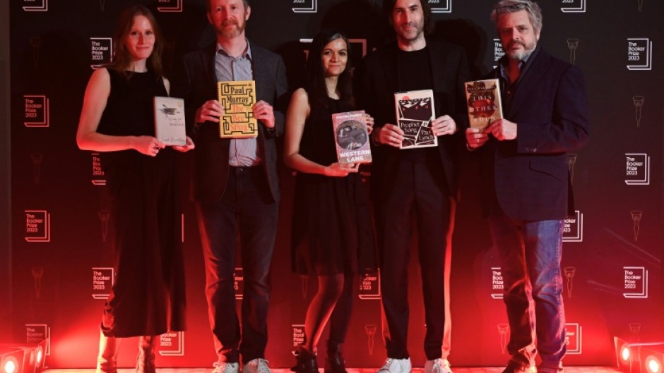 The nominees for the Booker Prize 2023 (from L) Sarah Bernstein, Paul Murray, Chetna Maroo, Paul Lynch and Paul Harding