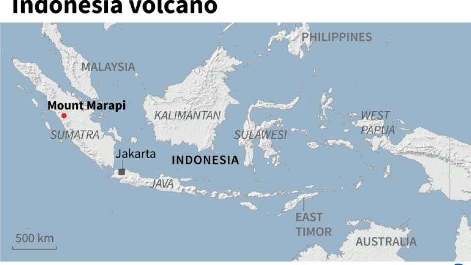 Indonesia volcano