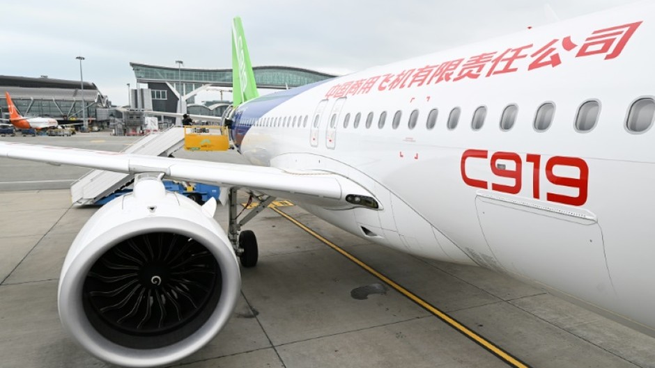 The C919 has received 1,061 orders from more than 30 clients as of this week, officials said in a statement