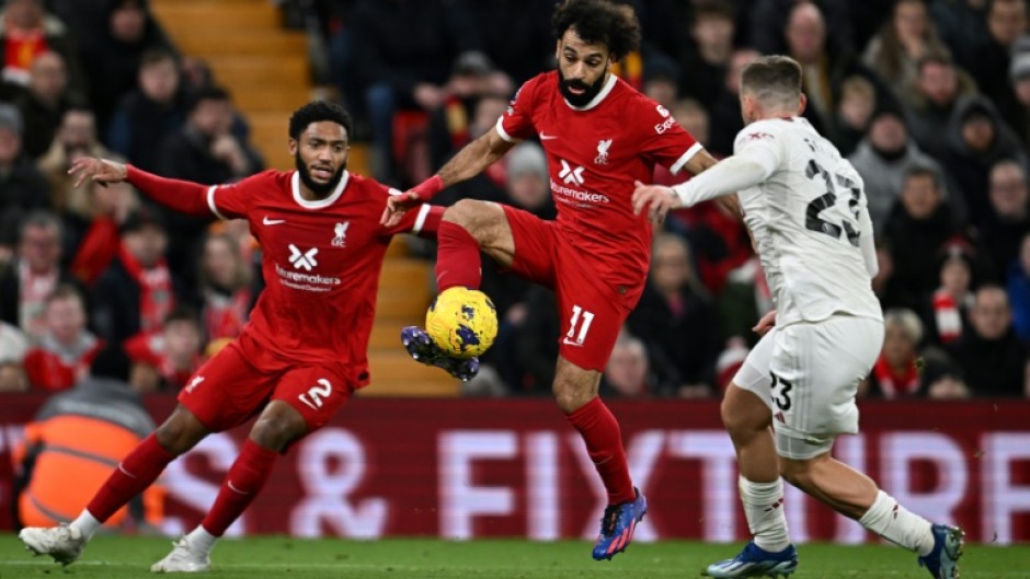 Liverpool were held to a goalless draw by Manchester United