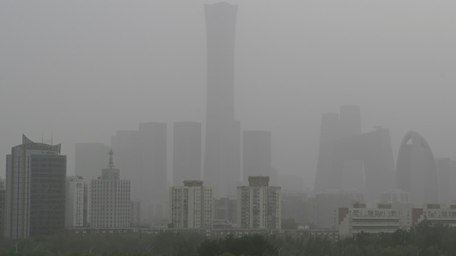 China's air pollution worsened in 2023, the first time it has done so in a decade