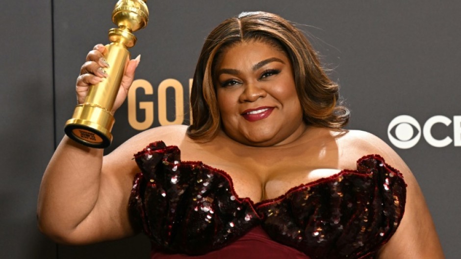 Da'Vine Joy Randolph won the Golden Globe for female supporting actor in a film for 'The Holdovers'