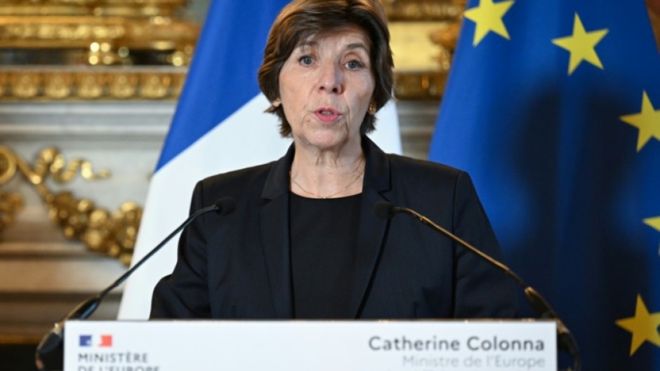 There was also a question mark over the post of foreign minister Catherine Colonna 