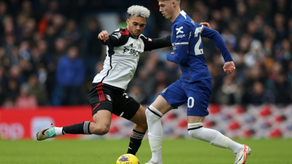 Chelsea's Cole Palmer (R) scored the winner against Fulham