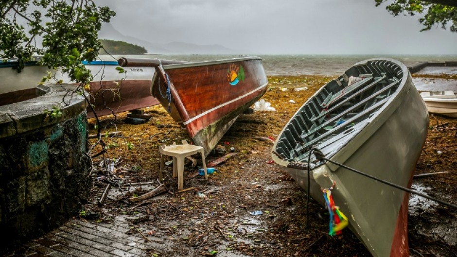 The owners of fishing boats kept them out of harm's way