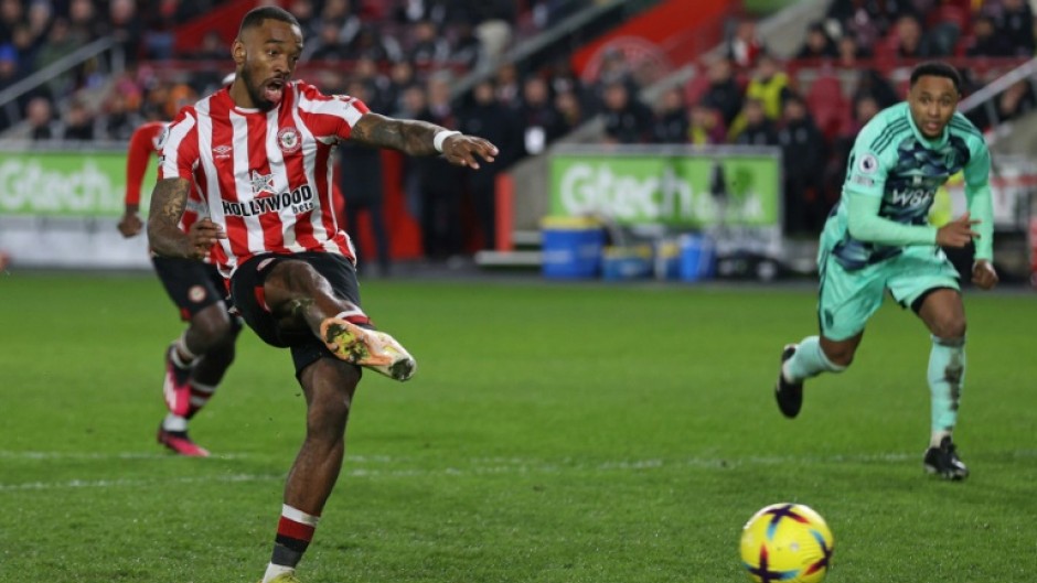 Brentford striker Ivan Toney