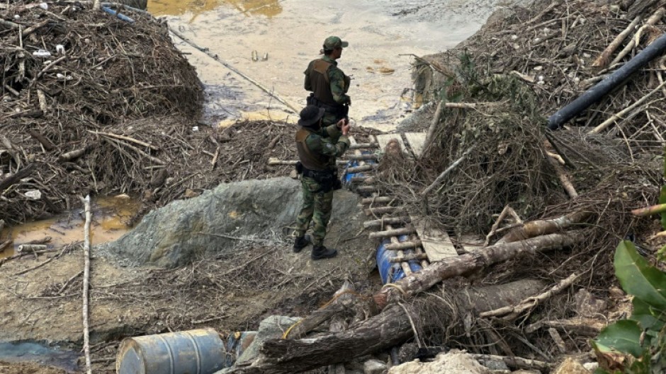 Brazil's President Lula admitted his government has been losing what he called the 'war on illegal mining,' but has vowed to redouble efforts at protecting the Yanomami reservation
